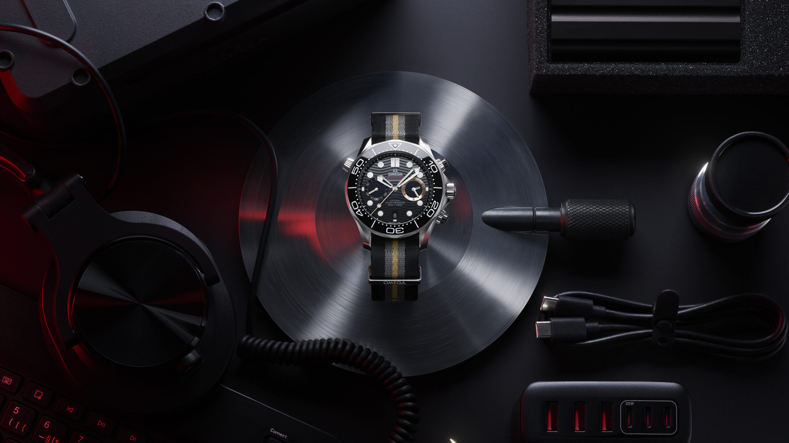 The OMEGA Seamaster Diver 300M Chronograph 007 First Light