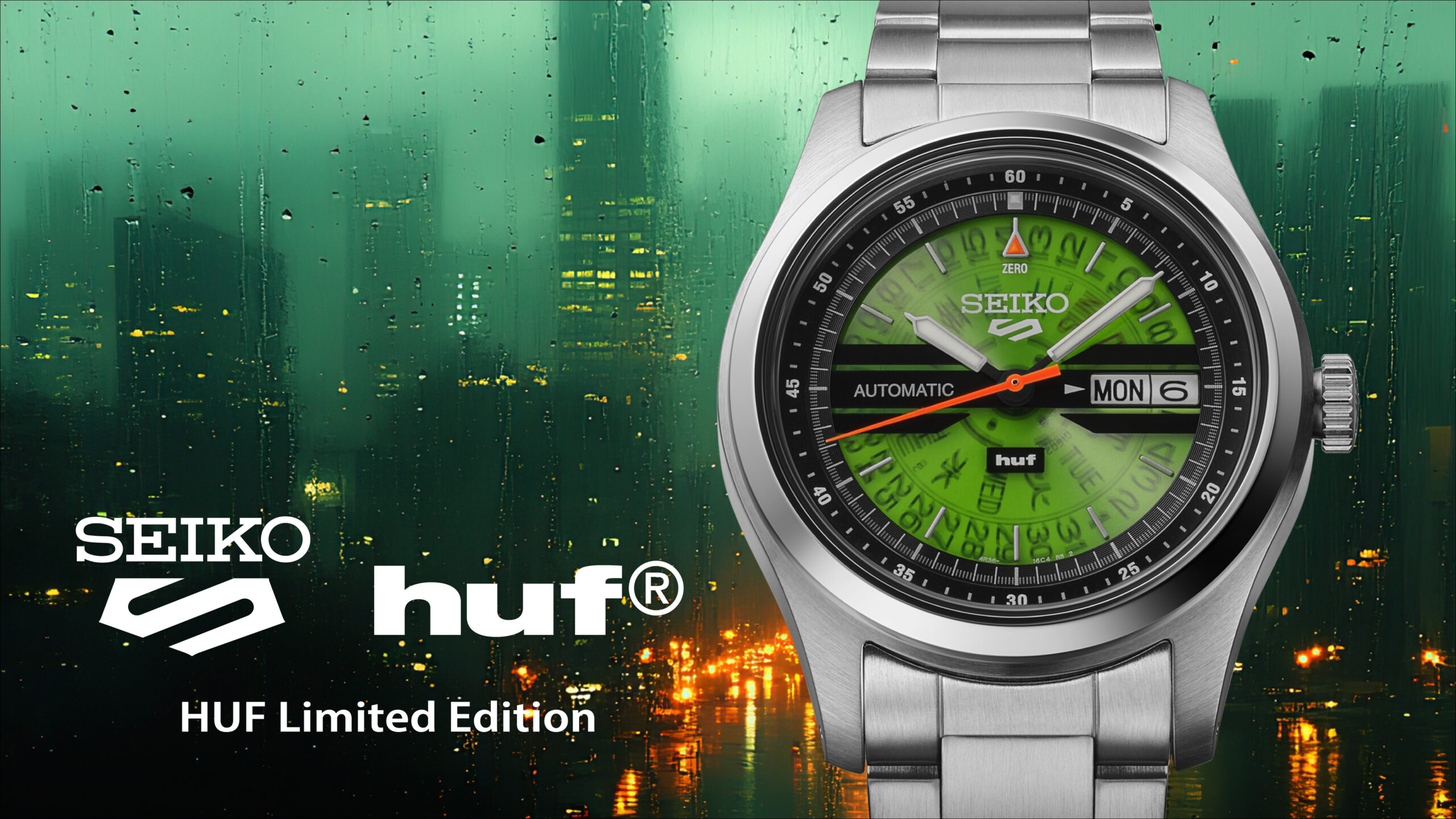 Seiko 5 Sports Unveils SRPM09: A Limited Edition Collaboration with HUF, Rooted in Street Culture and Heritage