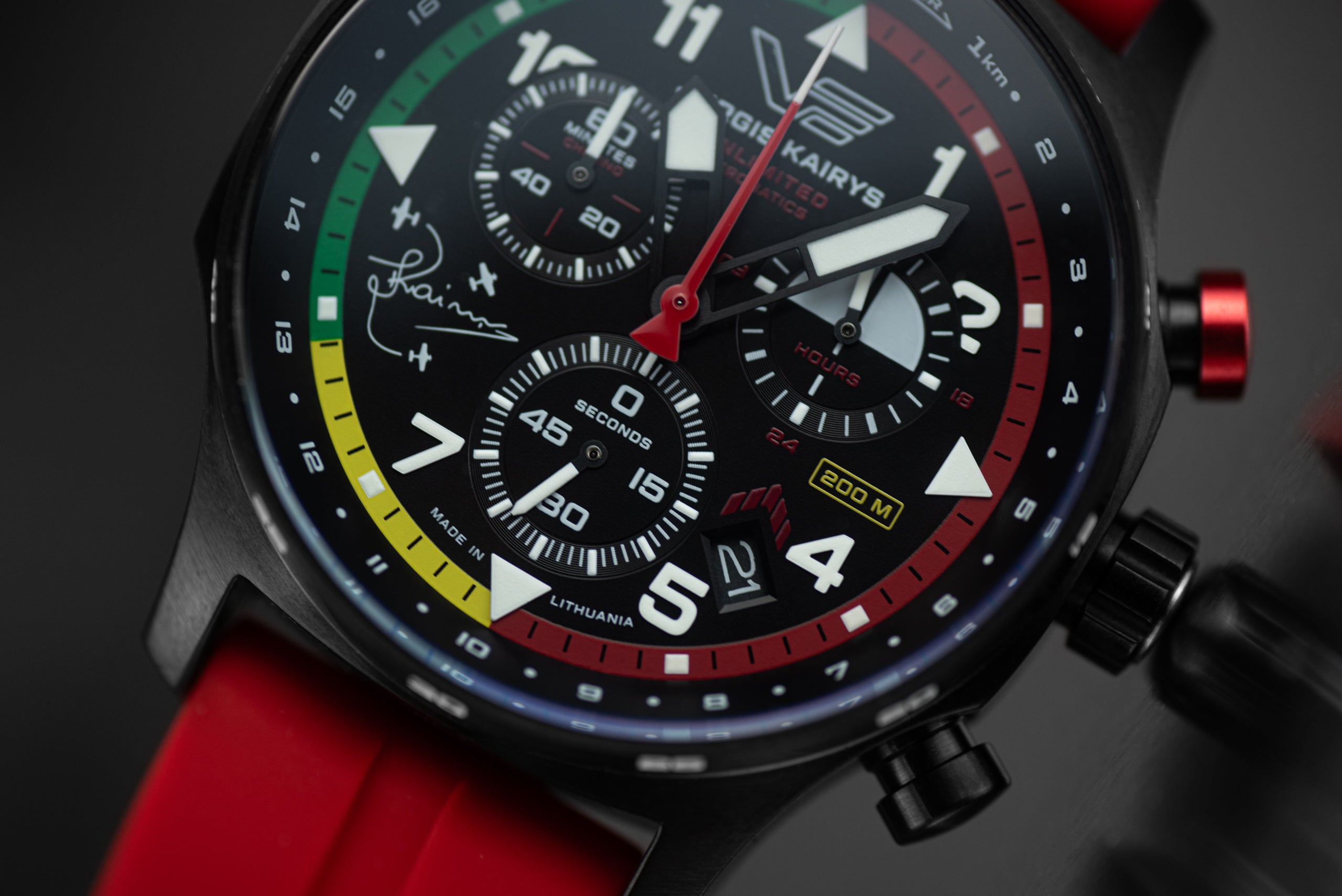 Vostok Europe Takes Flight with the Jurgis Kairys Limited Edition Chronograph official image 4