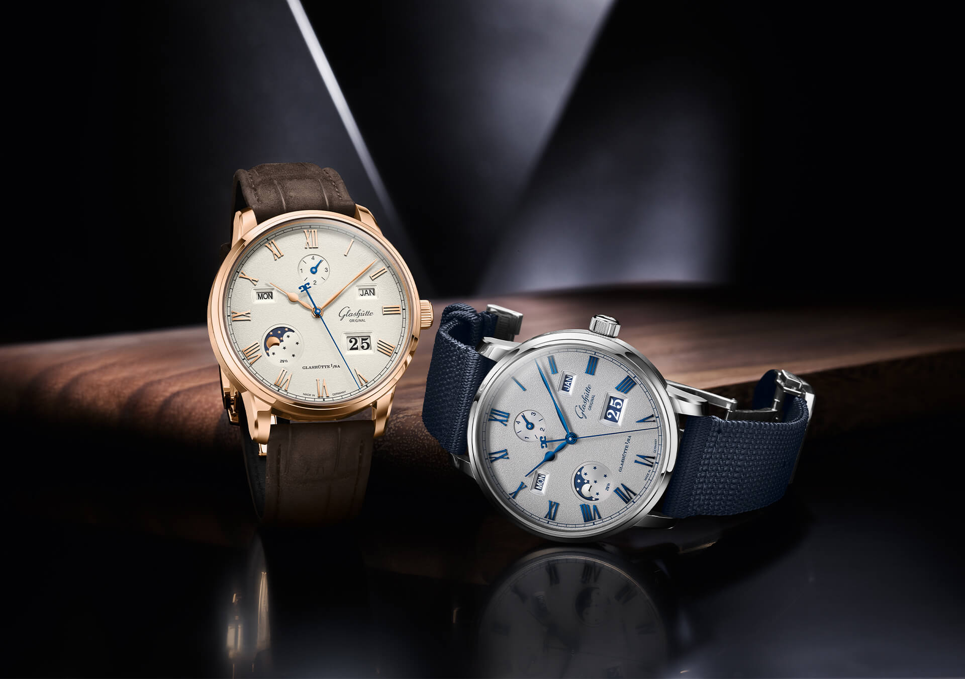 Glashütte Original Unveils Senator Chronograph Duo: Classic Elegance Meets Pilot-Inspired Utility