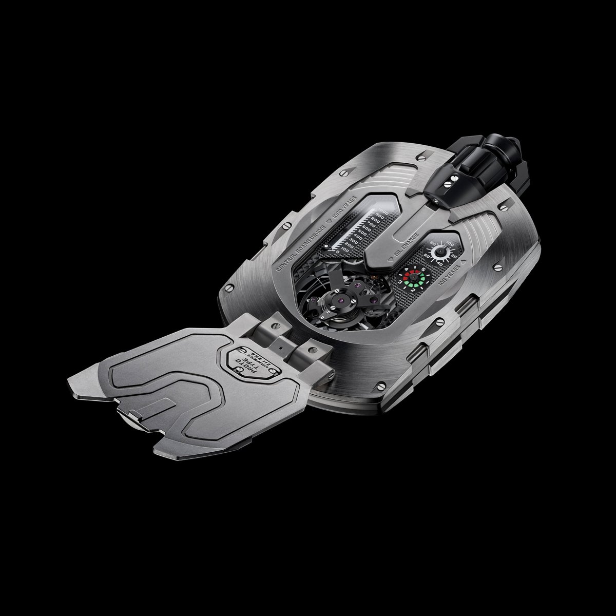 Urwerk Unveils UR-1001 ‘Amadeus’: A Hand-Engraved Pocket Watch With A Millennium Tracker official image 4
