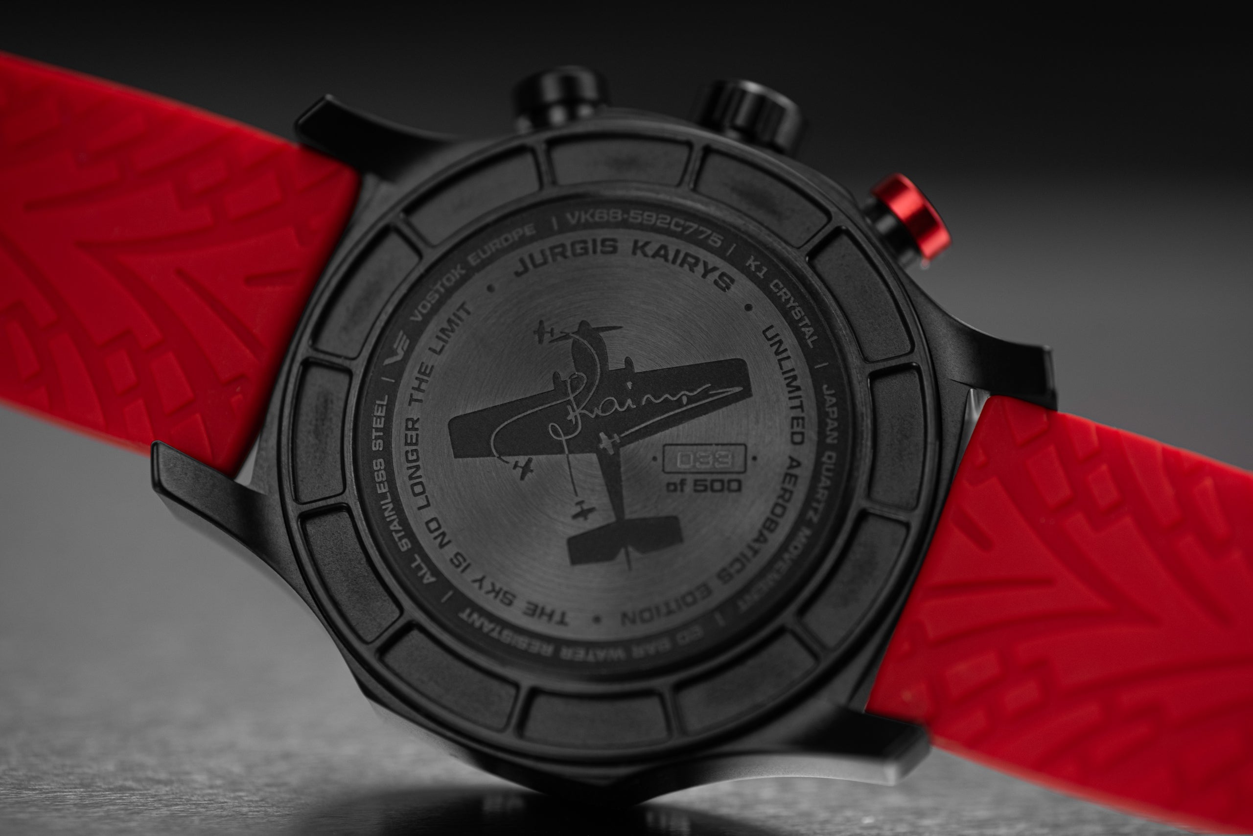 Vostok Europe Takes Flight with the Jurgis Kairys Limited Edition Chronograph official image 5