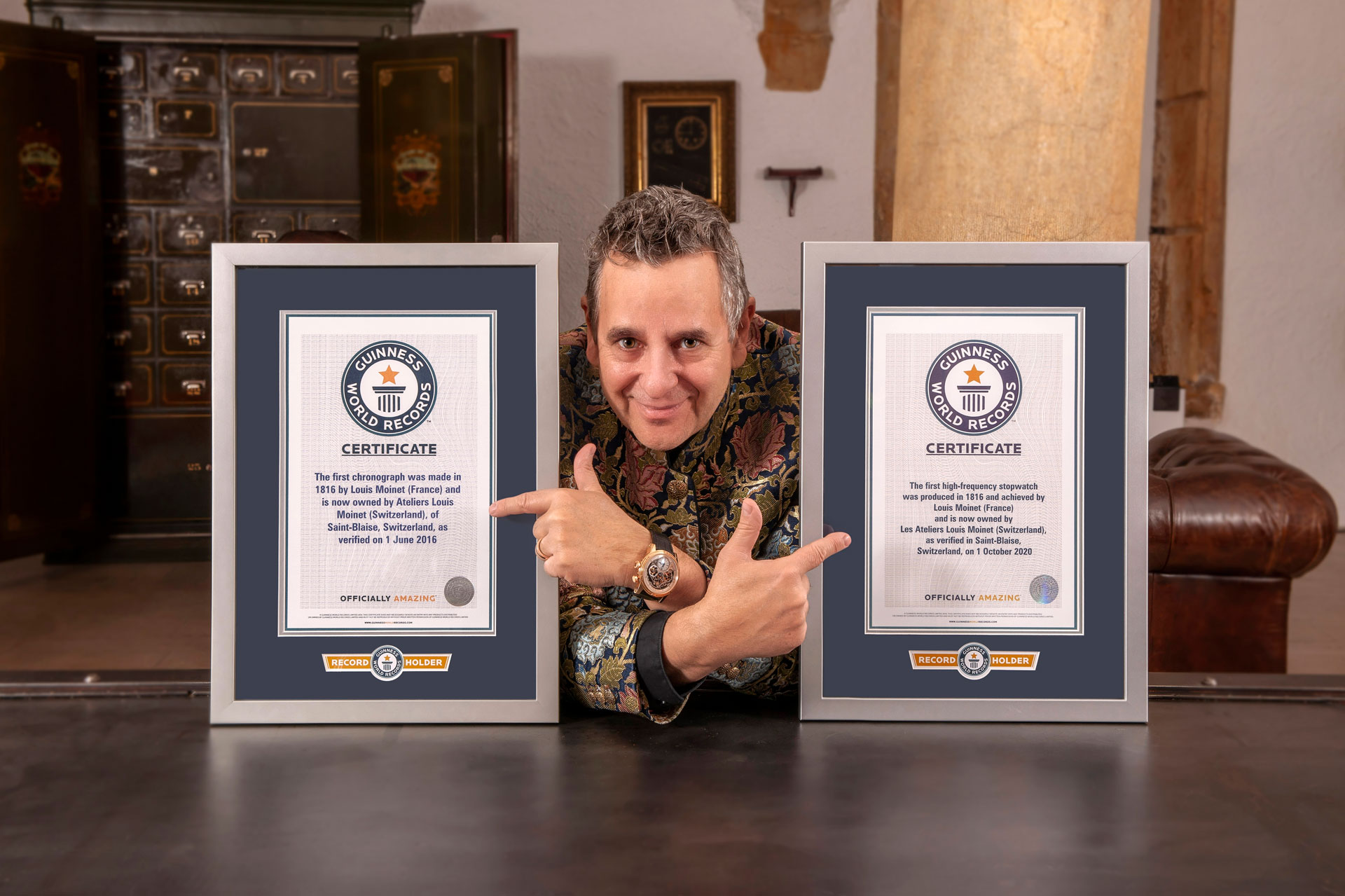 The Enduring Spark: Celebrating Louis Moinet's Chronograph Legacy official image 2