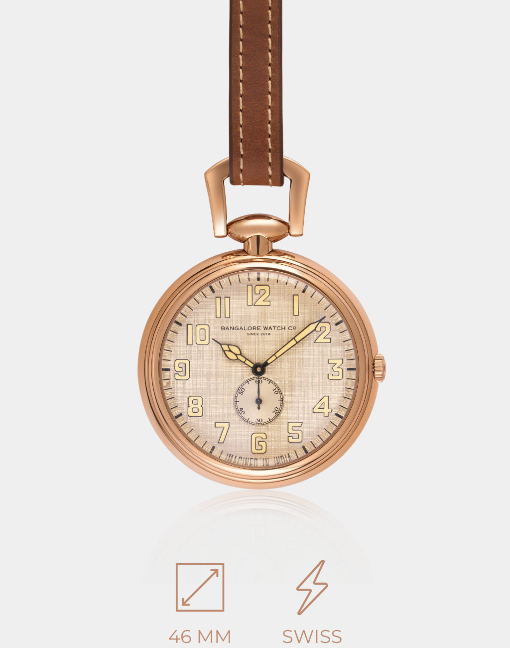 Bangalore Watch Company Unveils the Forty-Seven: A Pocket Watch Rooted in India's Modern History official image 4