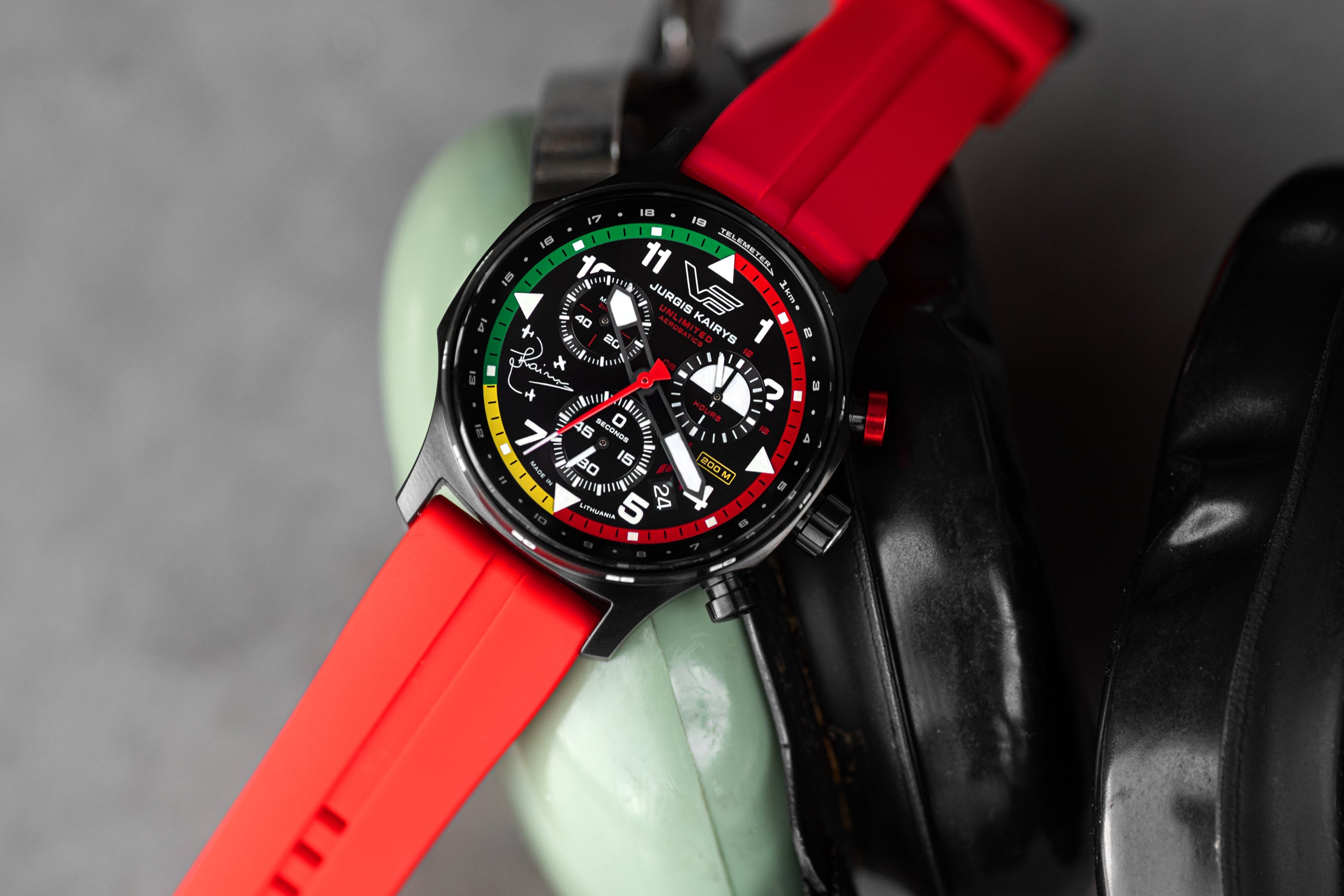 Vostok Europe Takes Flight with the Jurgis Kairys Limited Edition Chronograph official image 2