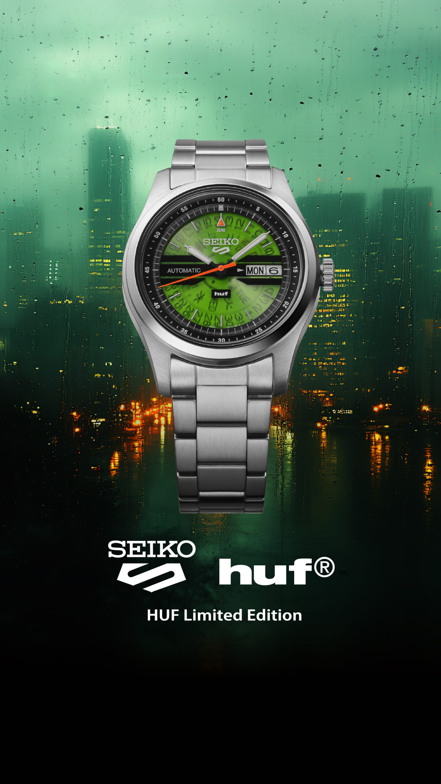 Skate Meets Time: The Seiko 5 Sports x HUF SRPM09 and the Art of Collaborative Design official image 2