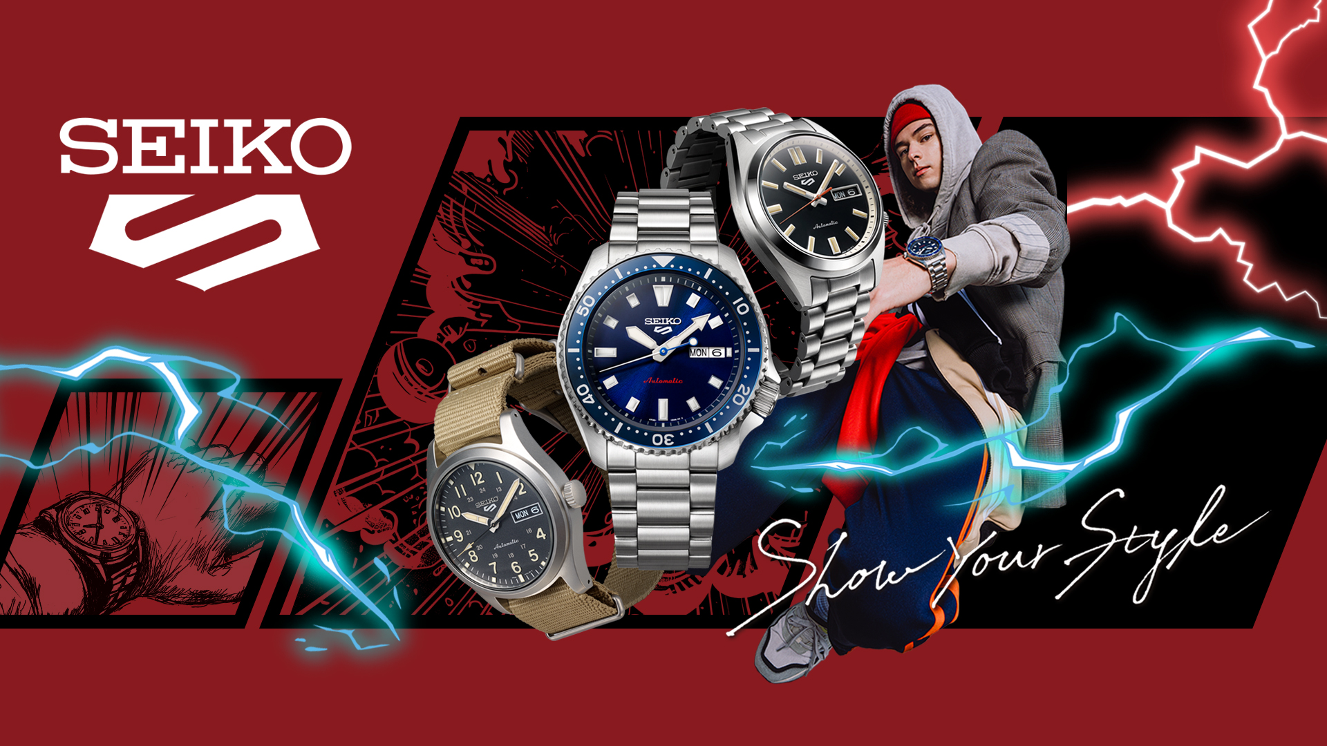 Seiko and Honda Rev Up a "SubCompact" Collaboration with the 5 Sports MOTOCOMPO Limited Edition official image 2
