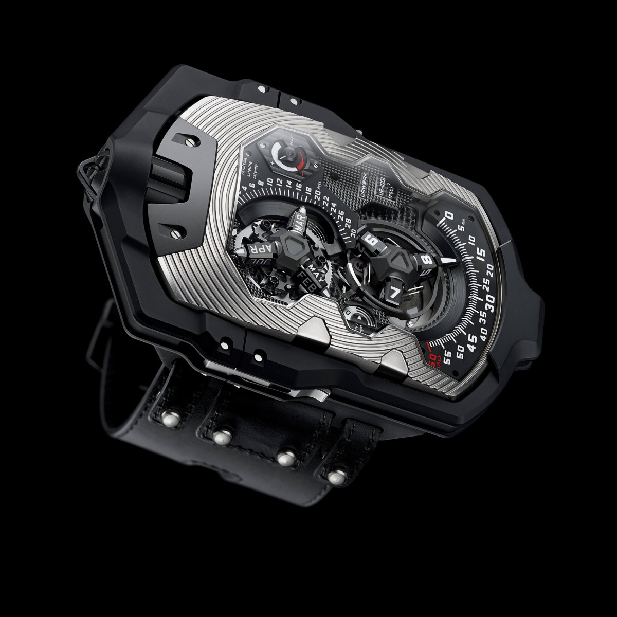 Urwerk Unveils UR-1001 ‘Amadeus’: A Hand-Engraved Pocket Watch With A Millennium Tracker official image 3