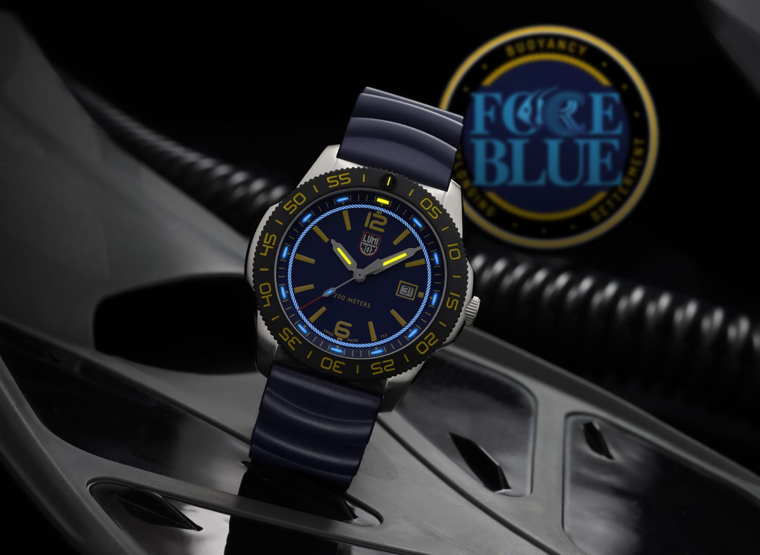 Luminox Unveils the FORCE BLUE Pacific Diver 44 mm: A Dive Watch for Conservation official image 5