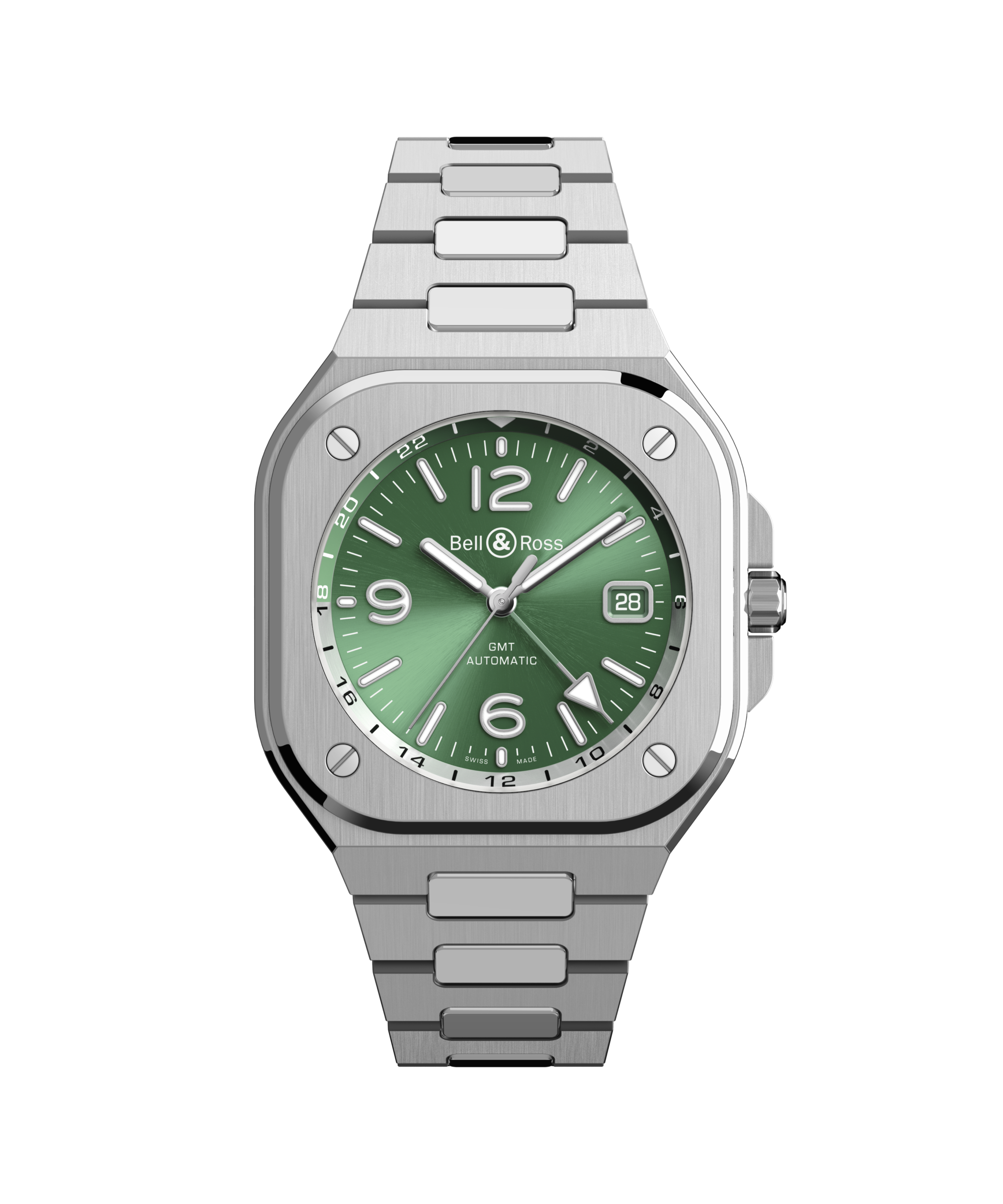Bell & Ross Unveils the BR-05 GMT Green Steel: A Verdant Evolution for the Urban Traveler