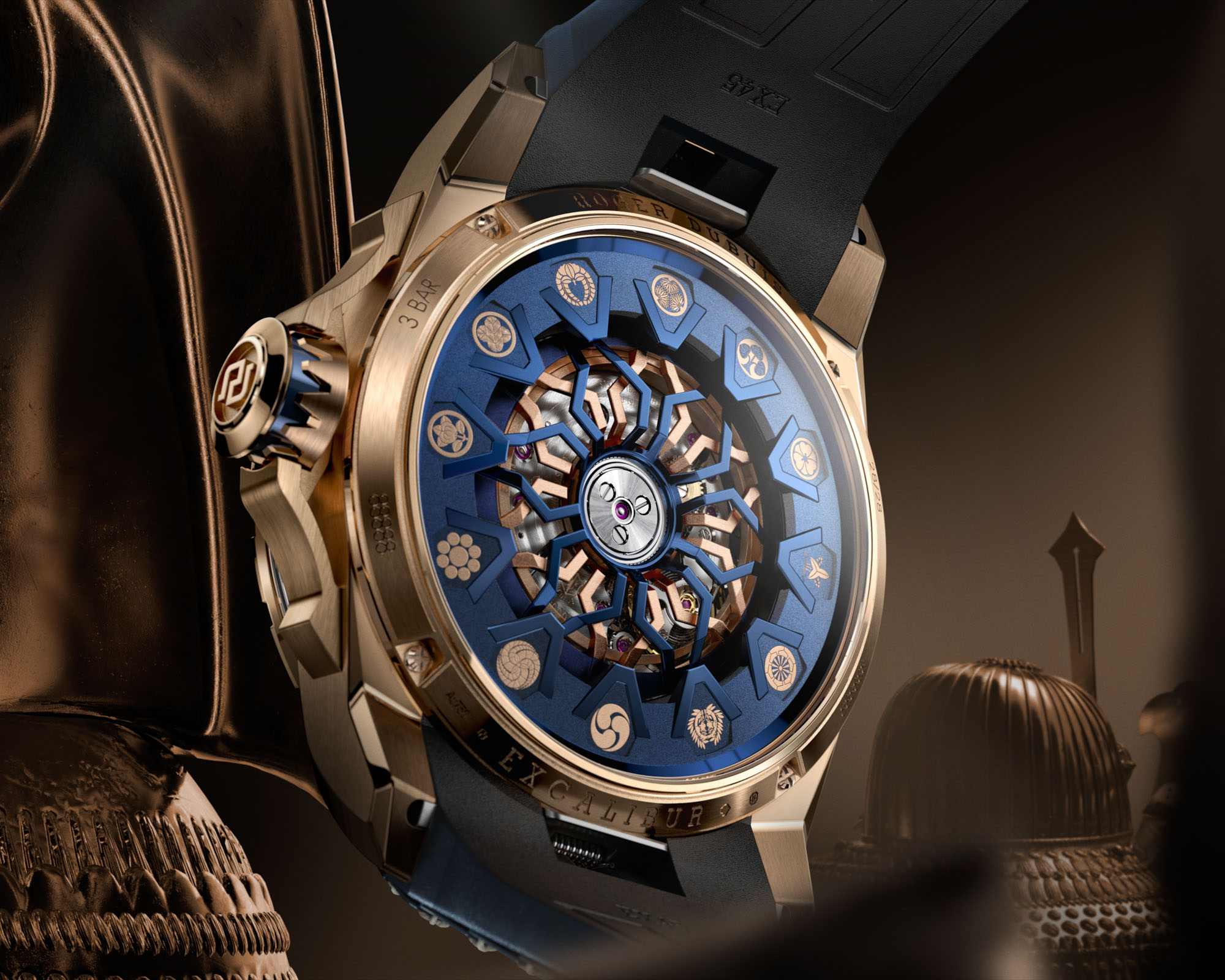 Roger Dubuis Excalibur The Kabuto Legacy: A Tribute to 17th Century Japan's Unification official image 5