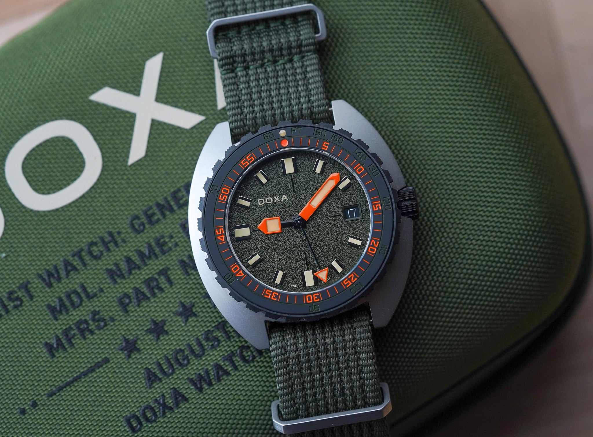 DOXA and Belmont Watches Unveil the SUB 300 Beta Frogger Limited Edition official image 6