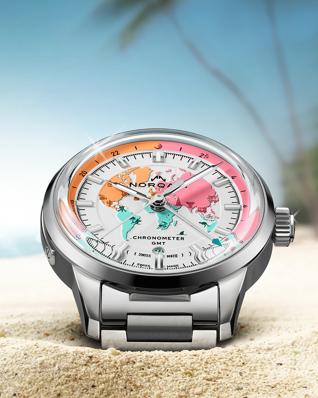 Introducing: The Norqain Freedom GMT Enjoy Life "Holiday" Limited Edition official image 2
