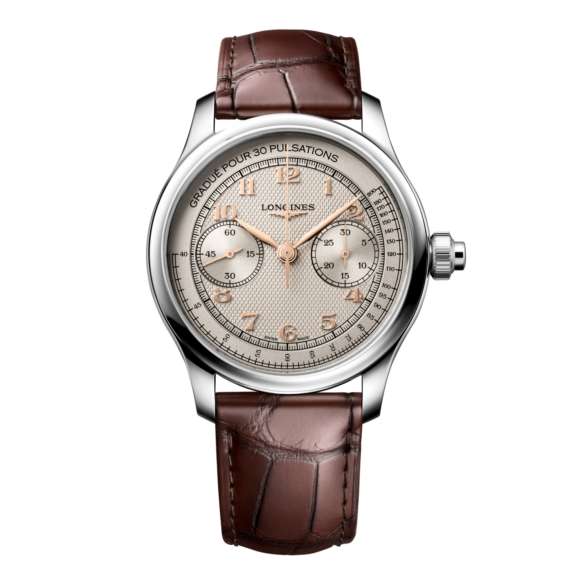 A Guide to the Longines Master Collection Chrono Monopusher L2.960.4.78.2 official image 7