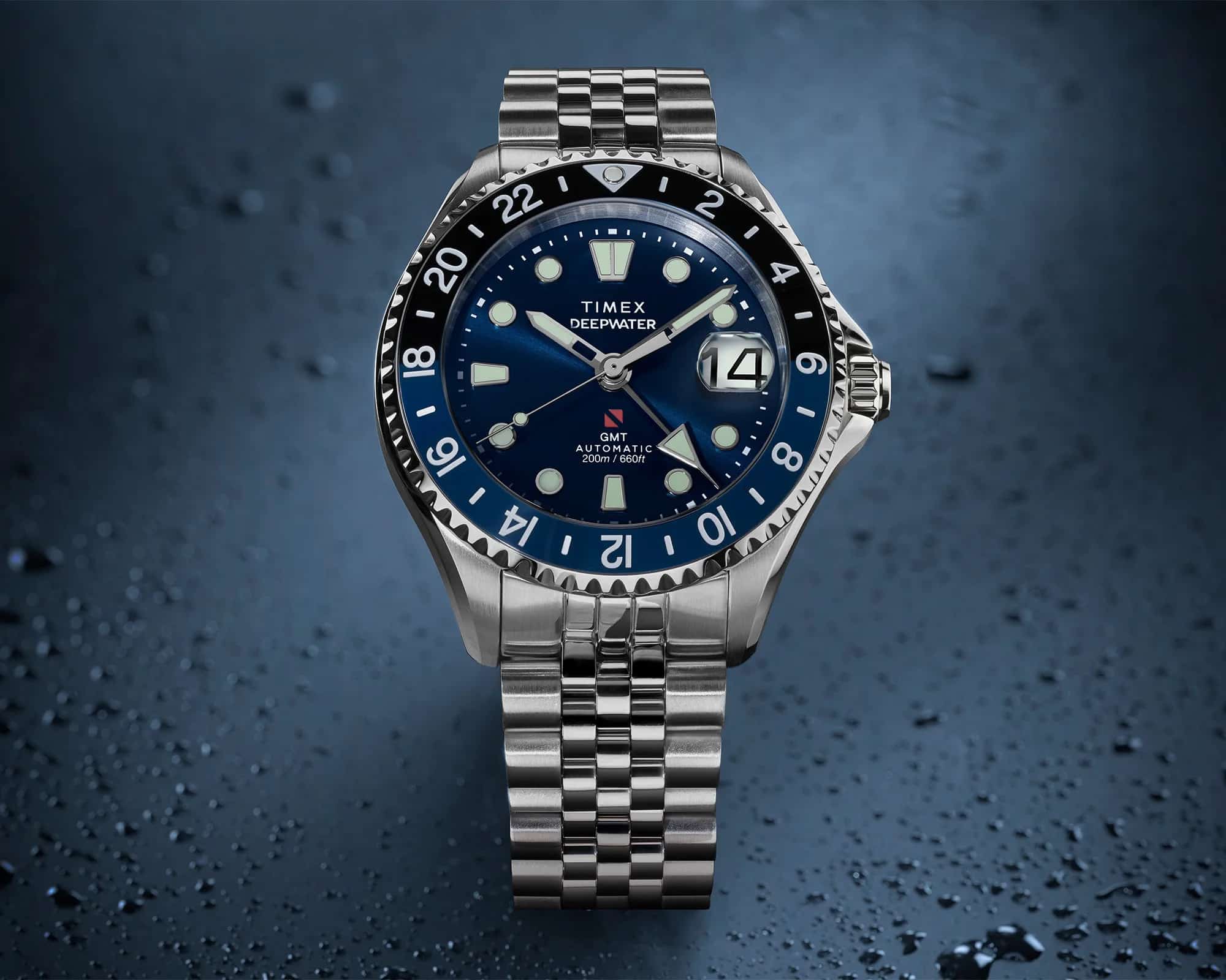 Timex Unveils the Deepwater Meridian 200 Automatic GMT: An Accessible Global Traveler official image 3