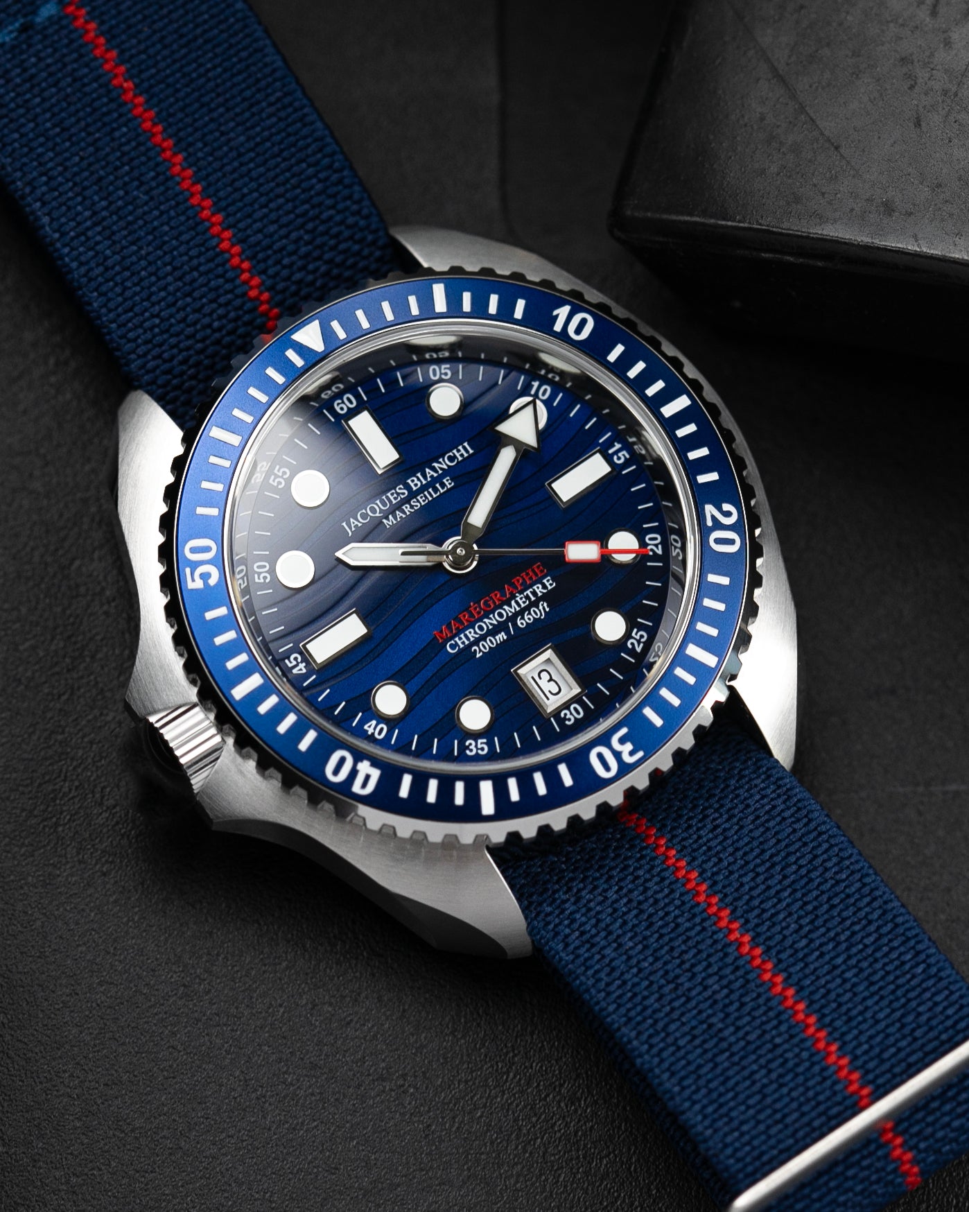 Jacques Bianchi Unveils First Olympique de Marseille Partnership Watch official image 6