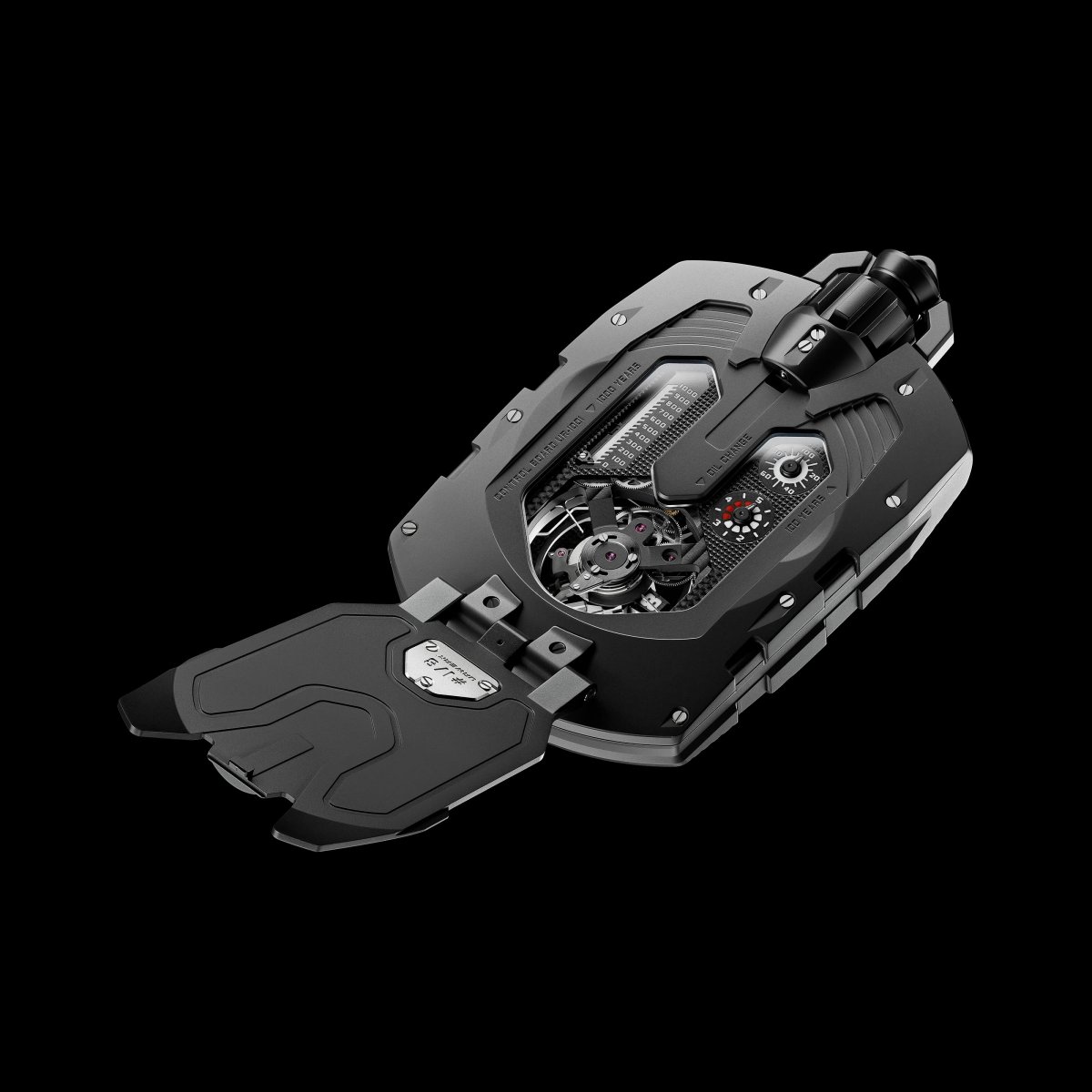 Urwerk Unveils UR-1001 ‘Amadeus’: A Hand-Engraved Pocket Watch With A Millennium Tracker official image 5