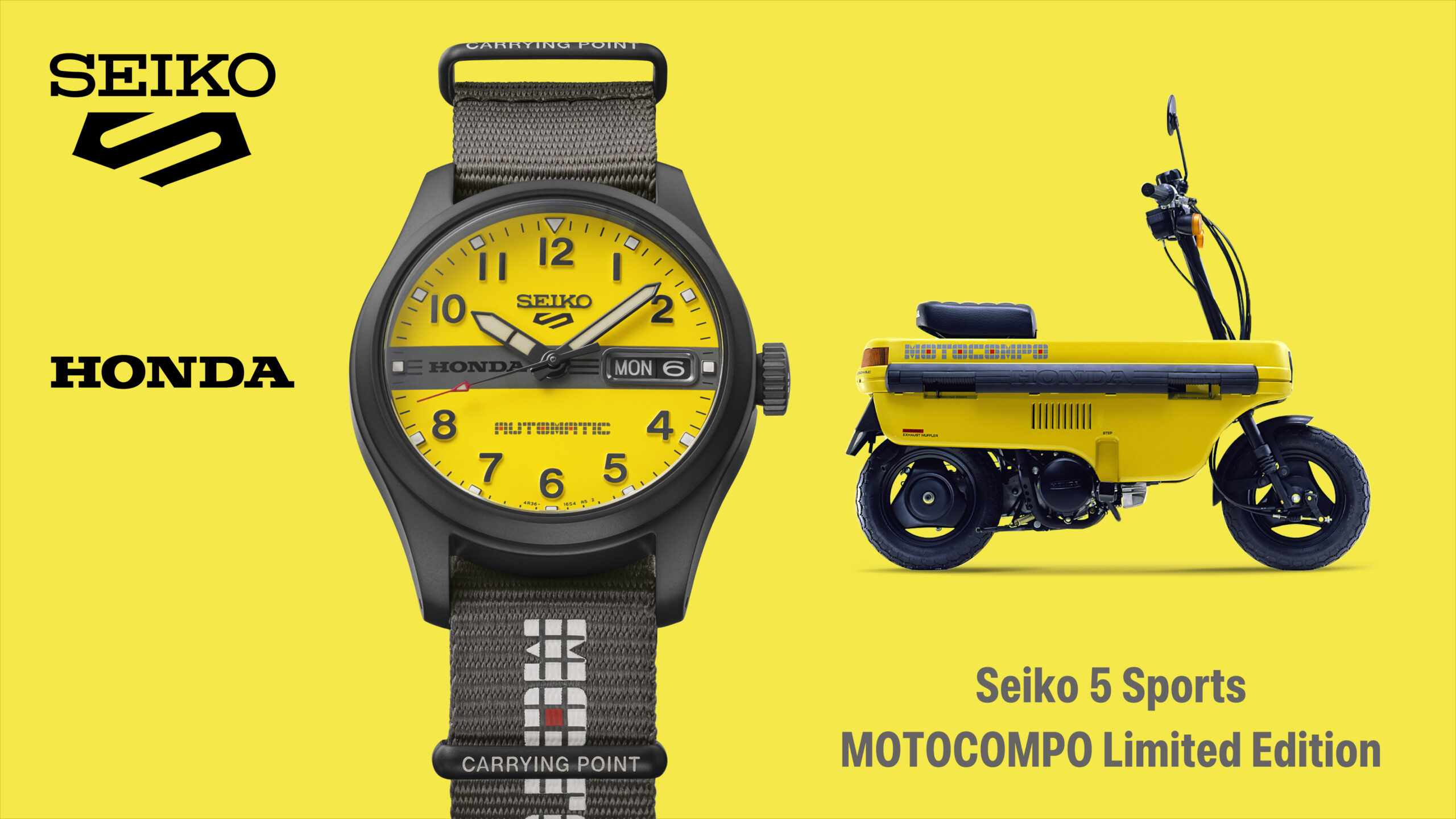 Seiko and Honda Rev Up a "SubCompact" Collaboration with the 5 Sports MOTOCOMPO Limited Edition official image 5