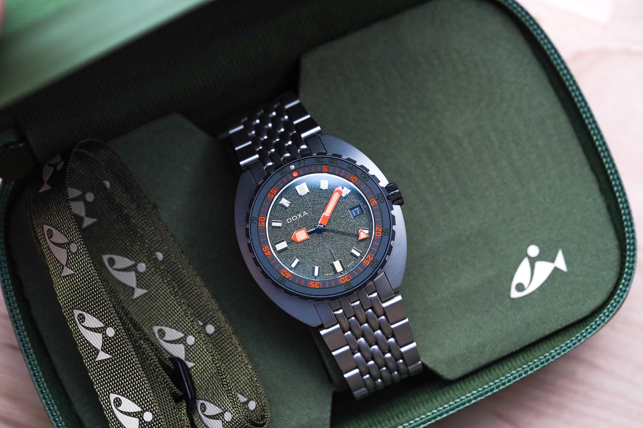 DOXA and Belmont Watches Unveil the SUB 300 Beta Frogger Limited Edition official image 5