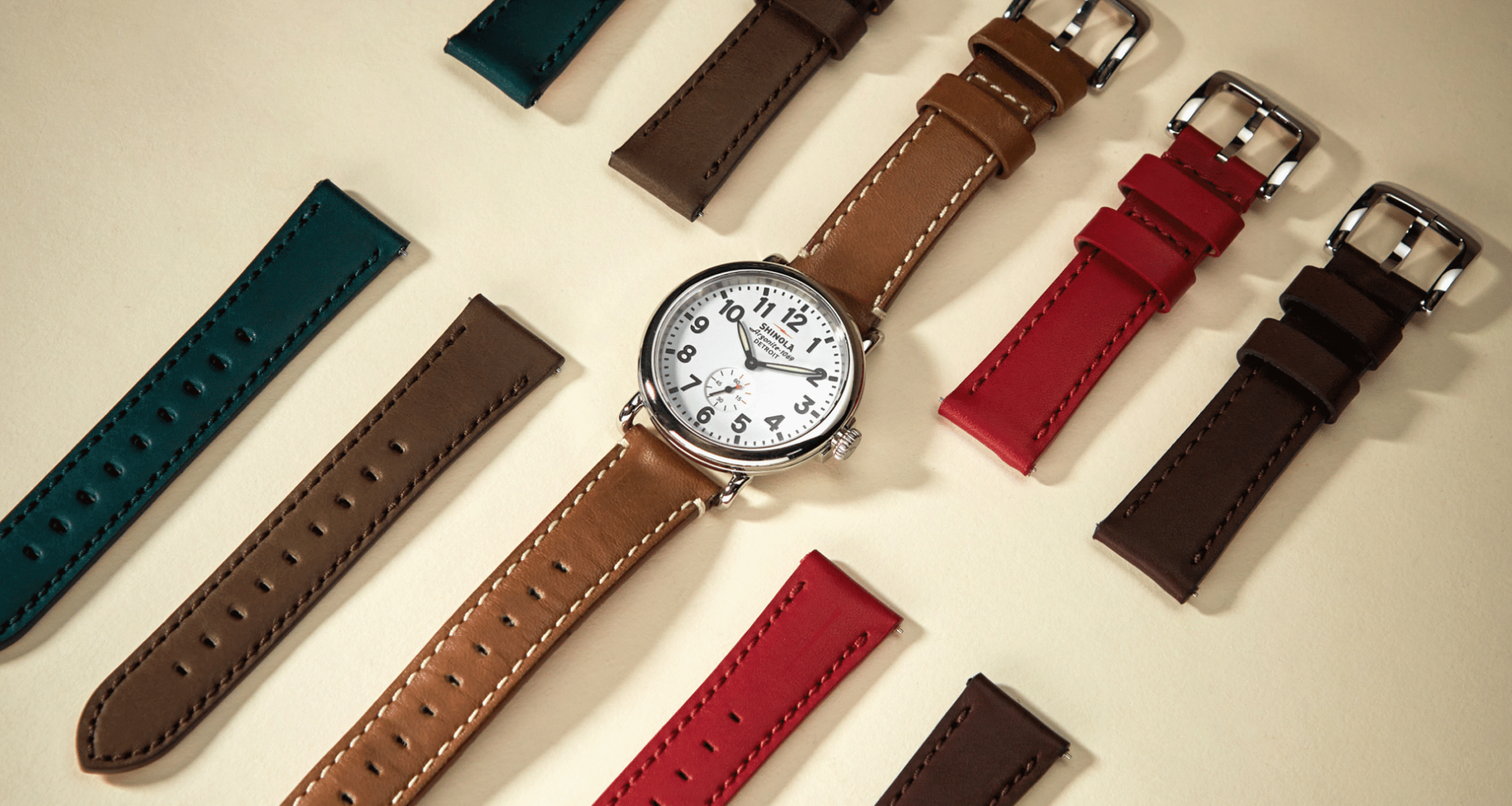 Shinola’s Detrola “Color Theory” Watches Bring Midcentury Art to the Wrist